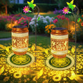 Gifts for Mom Solar Hummingbird Lanterns - Elegant Garden Lighting