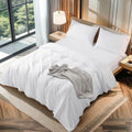 LBRO2M 100% Cotton 1200 Thread Count King Sheets Set - Deep Pocket