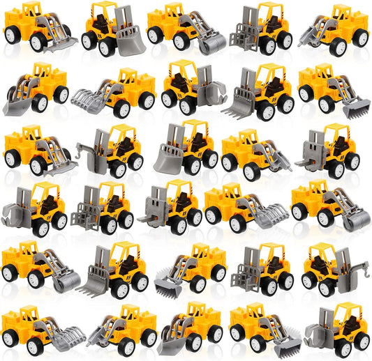 Sosation 72 Pcs Construction Engineering Trucks for Kids Fun