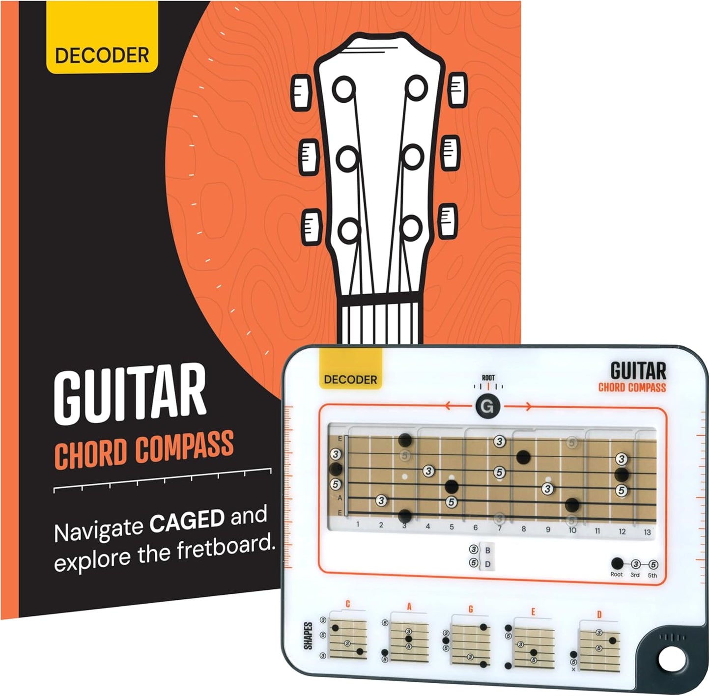 CAGED Guitar Chord Tool - Master Fretboard Easily