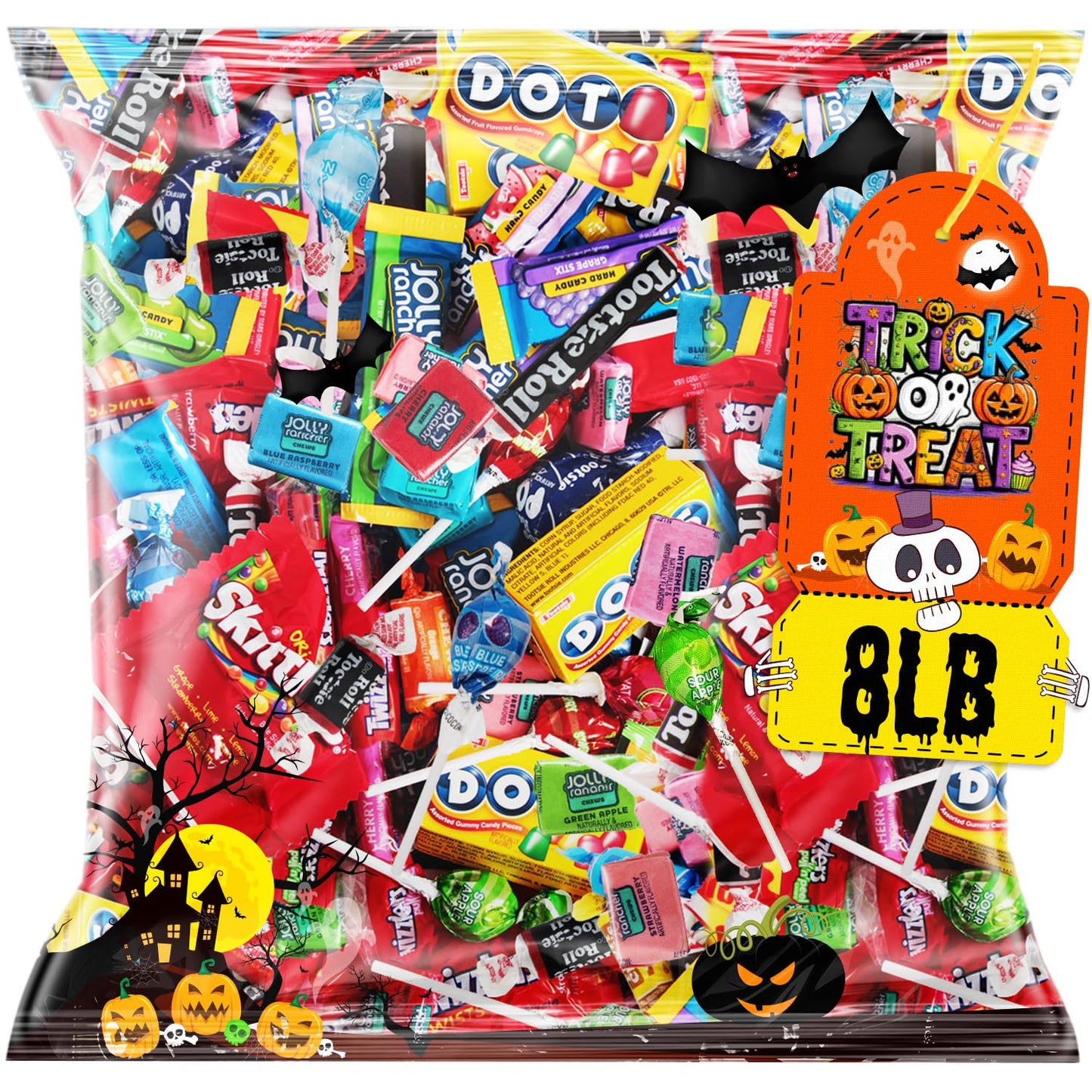 Assorted Halloween Candy Variety Pack for Trick or Treat Fun
