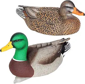 GLOWYE Duck Decoy Realistic Floating Duck for Garden Decor