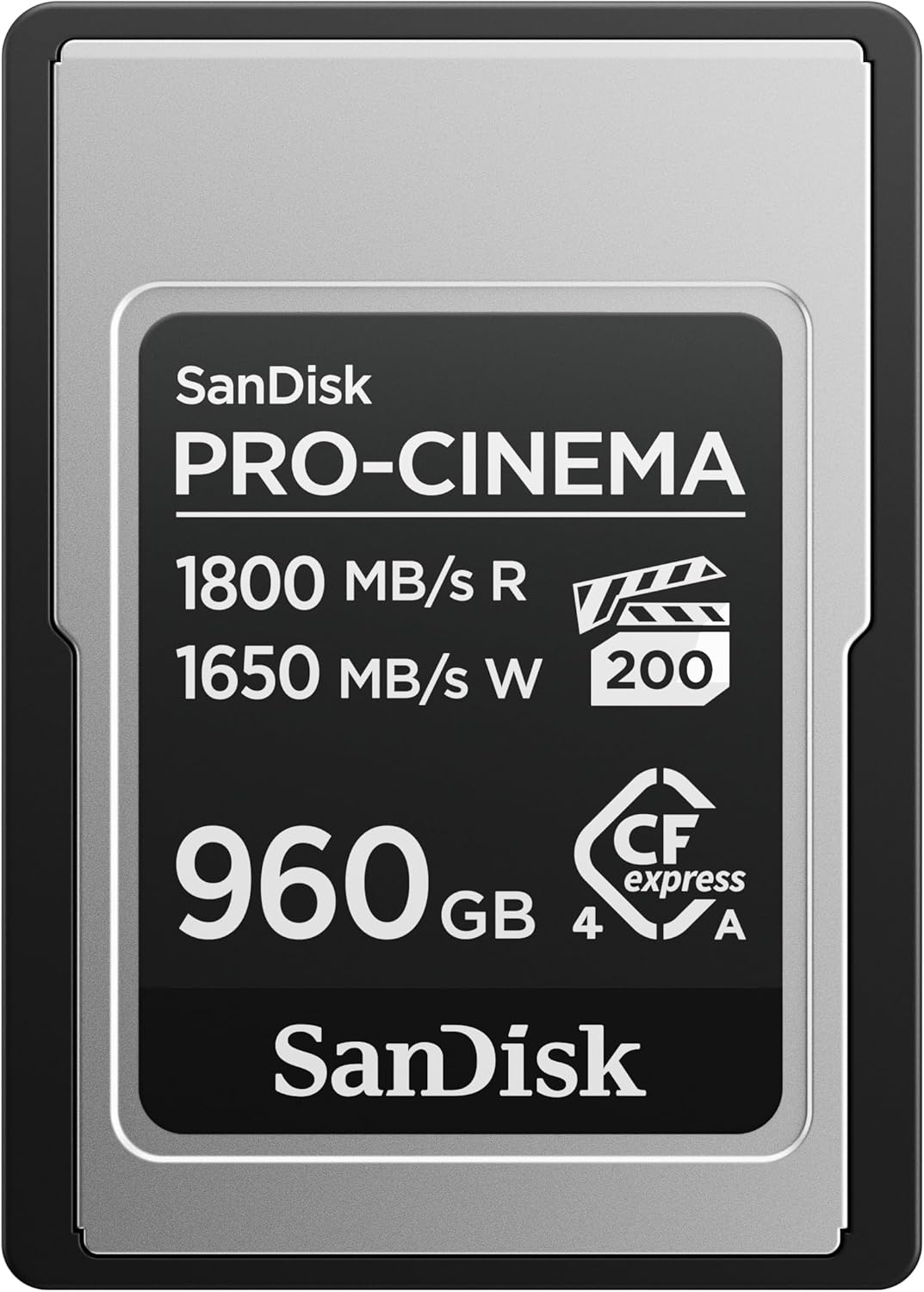 SanDisk 960GB PRO-Cinema CFexpress Type A Card for Professionals