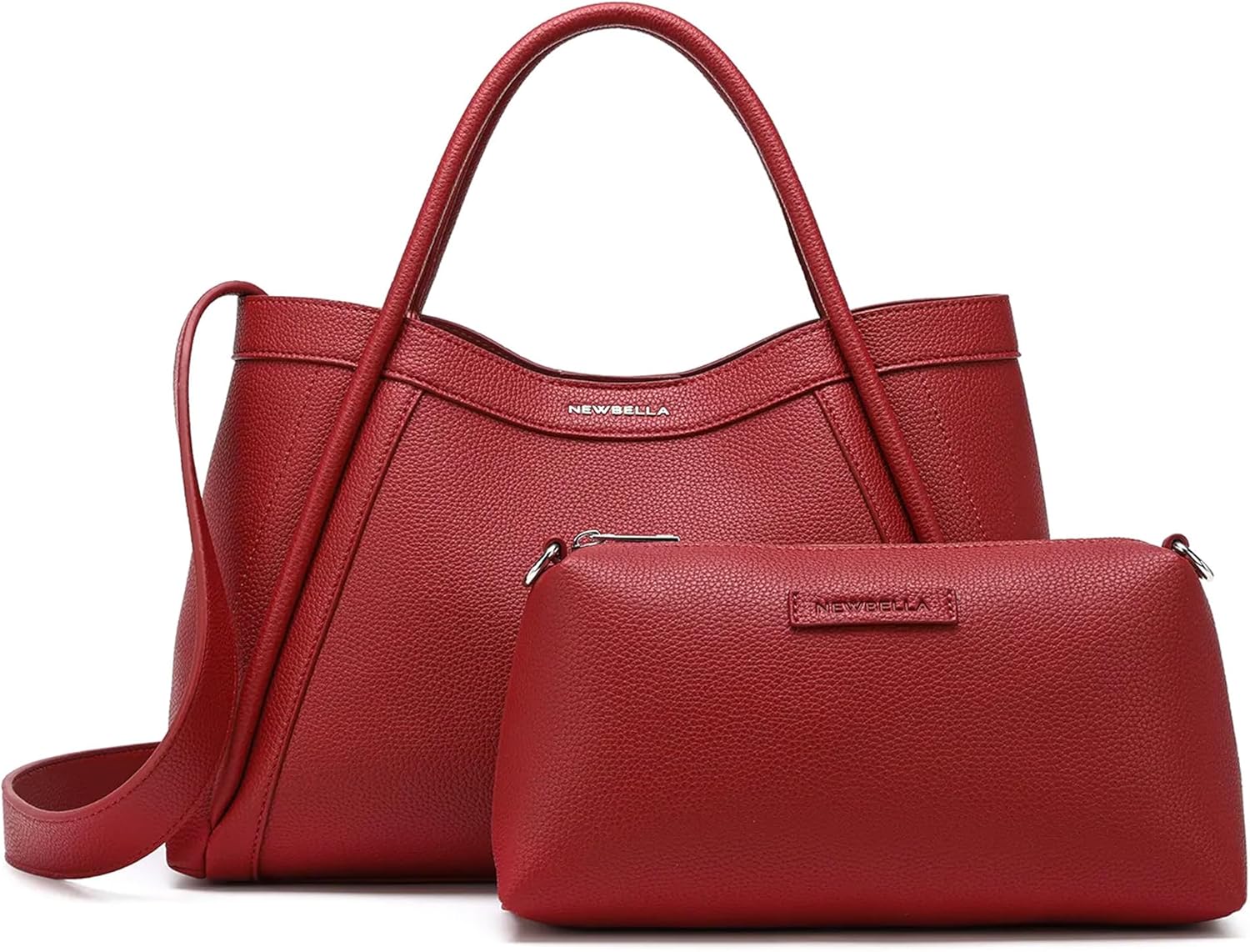 NEWBELLA Kelly Vegan Leather Tote Bag - Stylish and Versatile