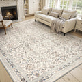 MontVoo Vintage Area Rug 6X9 Soft Distressed Non Slip Carpet