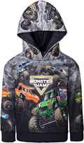 Monster Jam Fleece Pullover Hoodie Toddler to Big Kid - Cozy Graphic