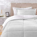 Ultra Soft Micromink Sherpa 2-Piece Comforter Set, Twin - Cozy Gray