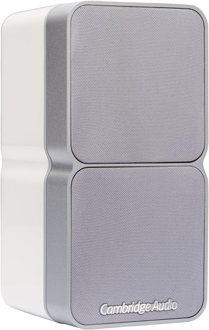 Compact Wired Satellite Speaker with BMR Technology for Hi-Fi Sound