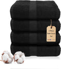 Luxury Bath Towels Set of 4 - Quick Drying, Ultra Soft 27x54 in
