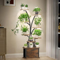 Plant Stand with Grow Light - 9 Tier Indoor Plant Shelf, 65in Tall