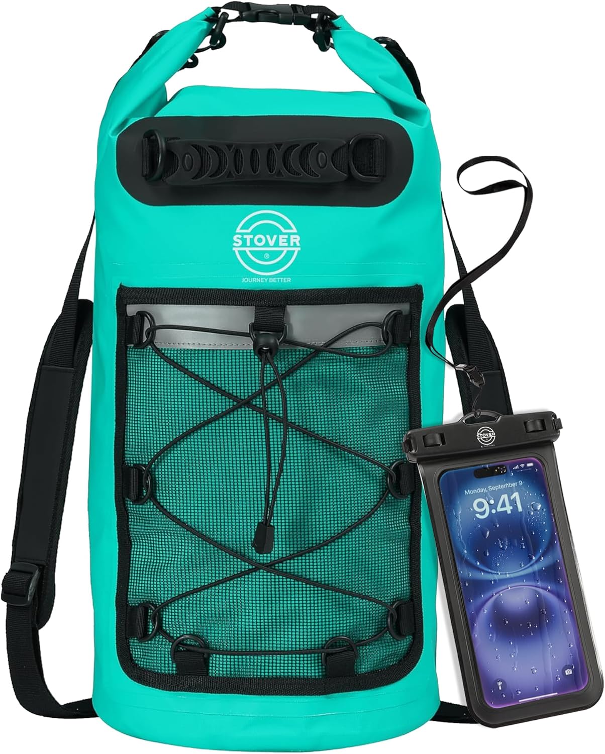 STOVER Waterproof Backpack - Ultimate Dry Bag for Adventures