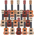 15 Pcs Kids Toy Guitar 10 in Mini Ukulele Set - Starter Music Kit
