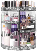 360 Degree Rotating Makeup Organizer - Large Capacity Skincare Holder
