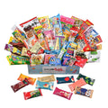 50 Japanese Candy & Snack Box Set - 10 KitKats + 40 Sweets (Gift Box)