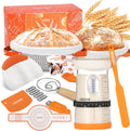 Sourdough Starter Kit with Starter Jar and Banneton Baskets - Complete