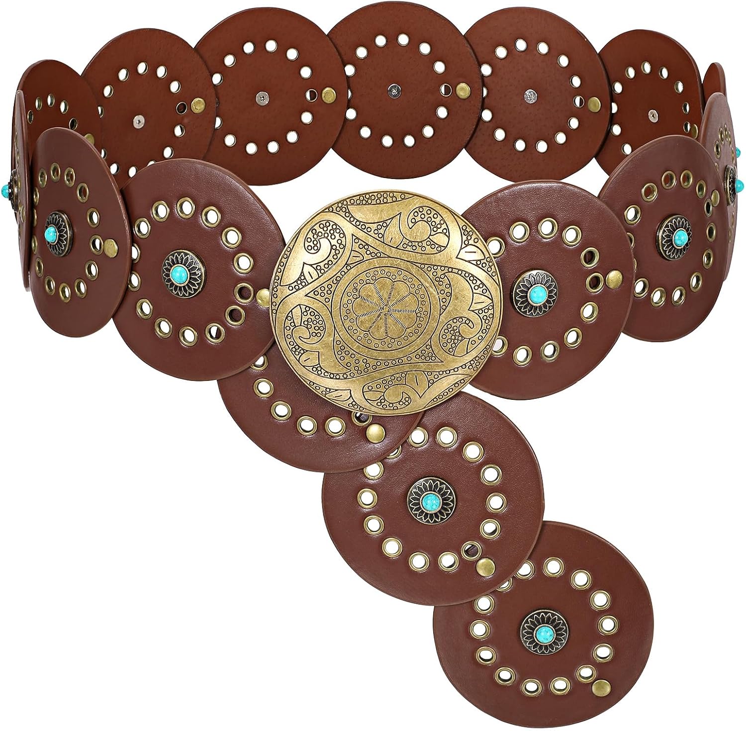 XZQTIVE Western PU Leather Belts for Women - Stylish Cowgirl Accessory