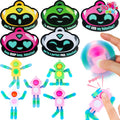 30-Pack Valentine's Robot Spinners - Kids' Stress Relief & Fun!