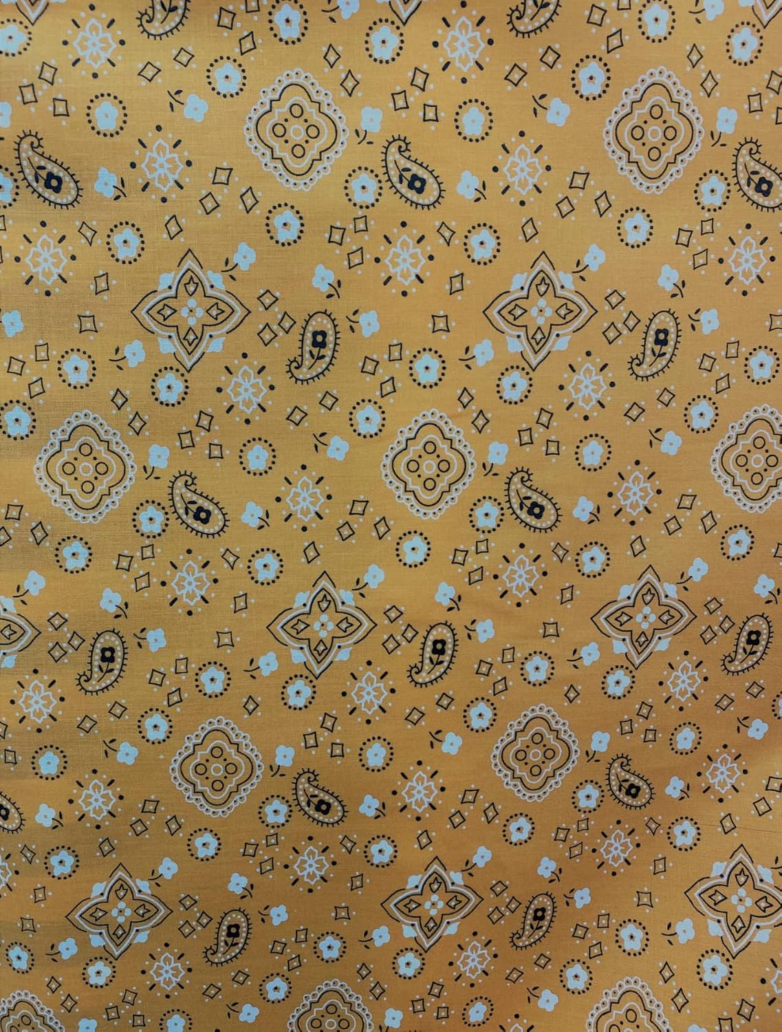 Sedona Designz Bandana Print Poly Cotton Fabric for Crafts
