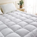 Extra Thick Air Flow Mattress Topper Twin Bed Size 2in Cooling Plush