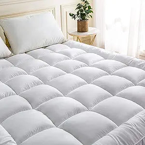 Extra Thick Air Flow Mattress Topper Twin Bed Size for Comfort