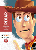 Pixar 100 dessins a reveler Adult coloring book - Relaxing scenes