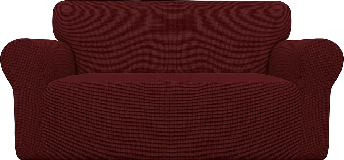 Easy-Going Stretch Oversized Loveseat Slipcover for Protection