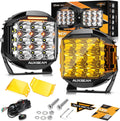 Auxbeam 7 in LED Pod Lights - 228W Super Bright Driving Combo
