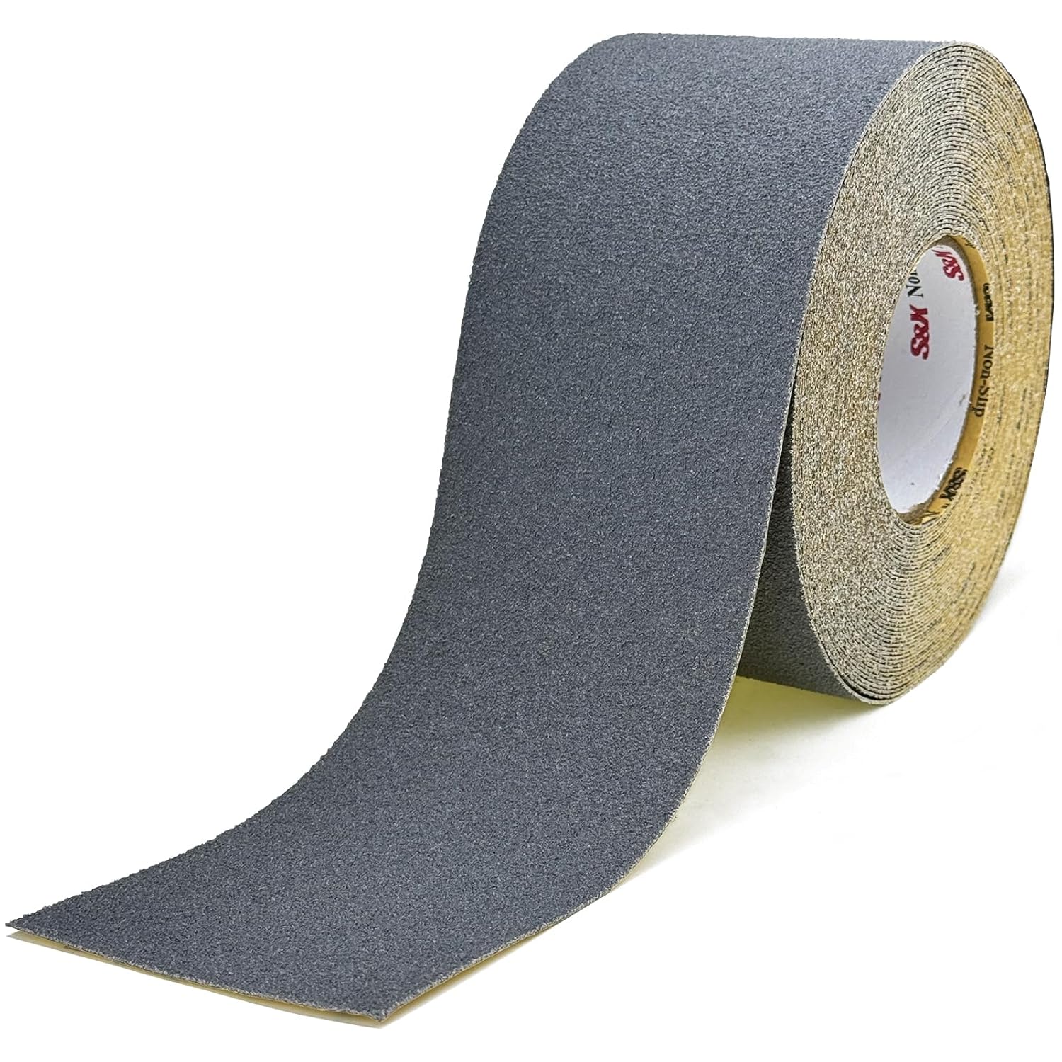 Gray Anti Slip Traction Tape 4 Inch x 60 FT Roll for Safety