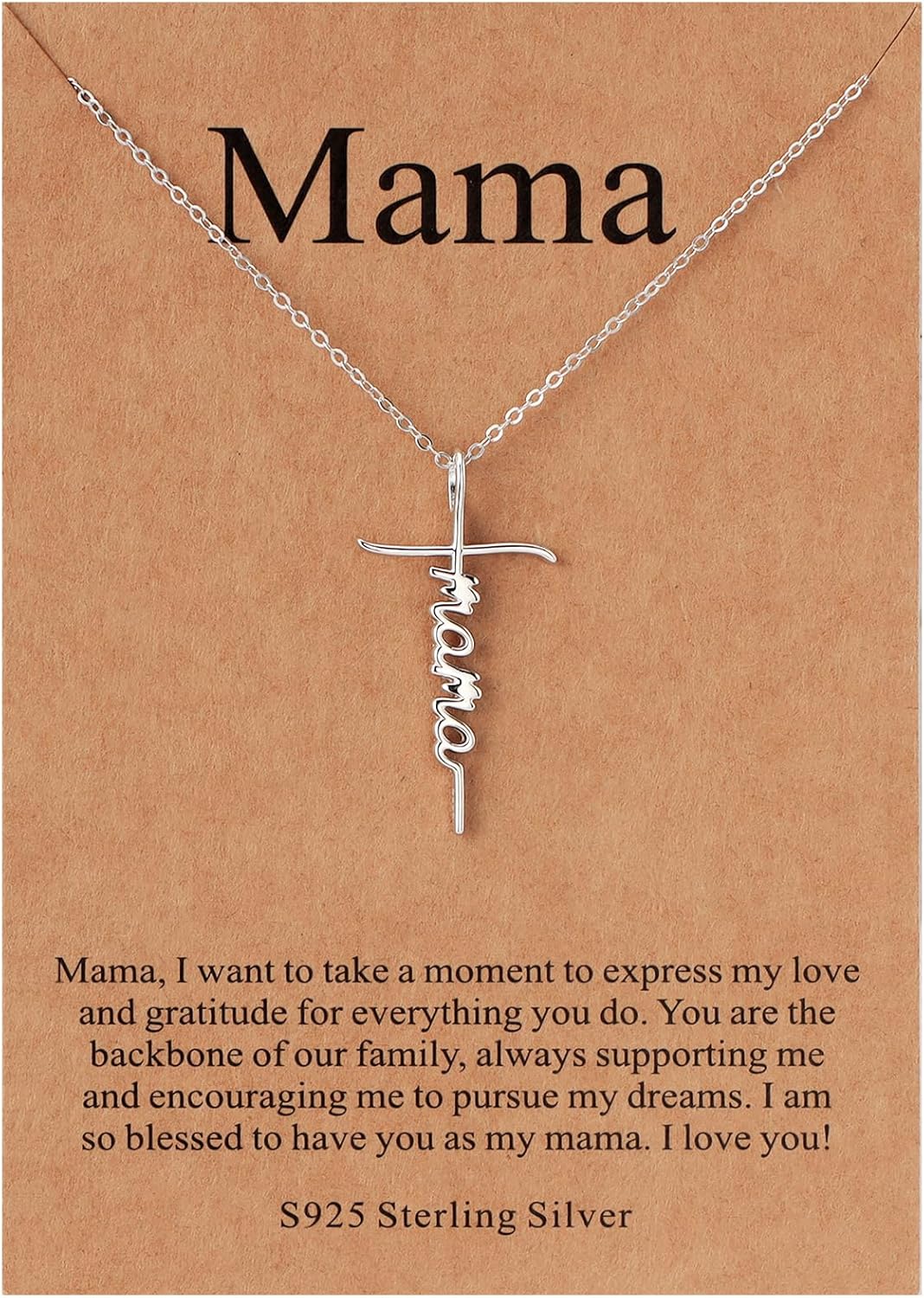 Lcherry Faith Cross Pendant Necklace for Women - Perfect Gift