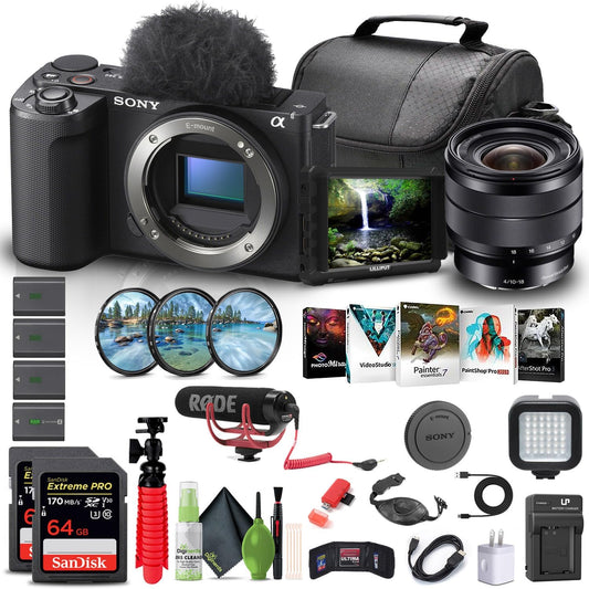 Sony ZV-E10 II Mirrorless Camera Bundle