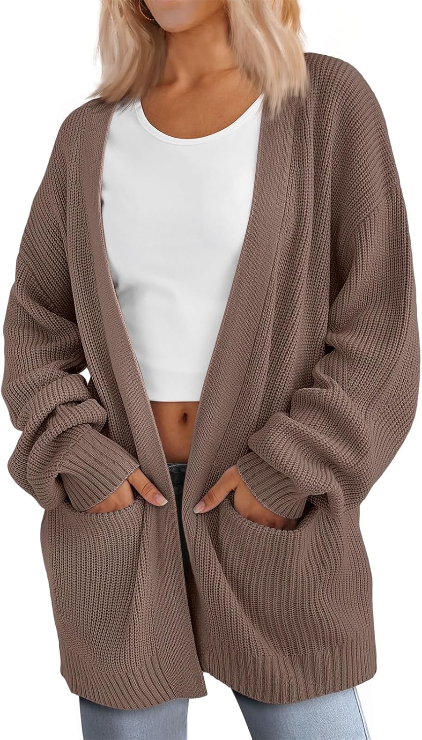 LILLUSORY Womens Oversized Cardigans for Cozy Comfort and Style