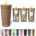 30 oz Stainless Steel Tumbler To Go Buddy - Keeps Drinks Hot or Cold