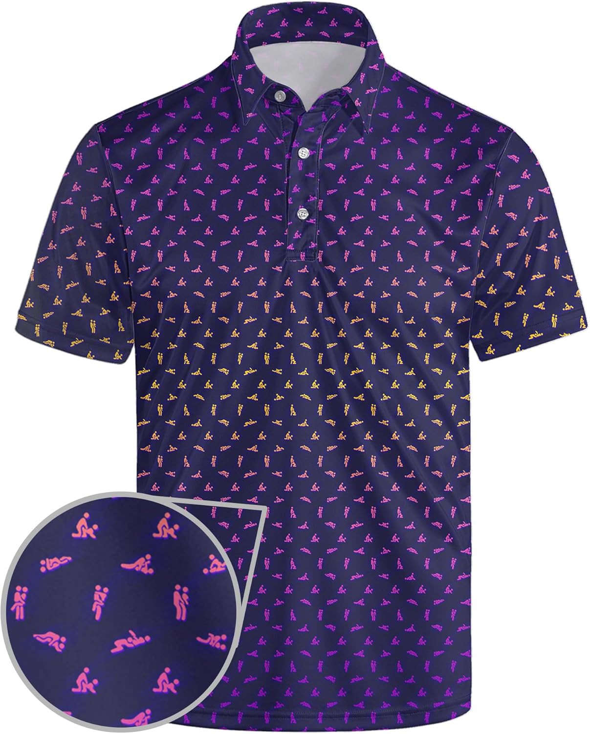 Funny Golf Polo Shirts for Men - Performance and Style Combined