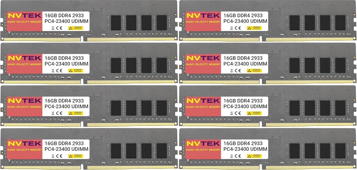 128GB DDR4 2933MHZ PC4-23400 UDIMM Memory Upgrade Kit