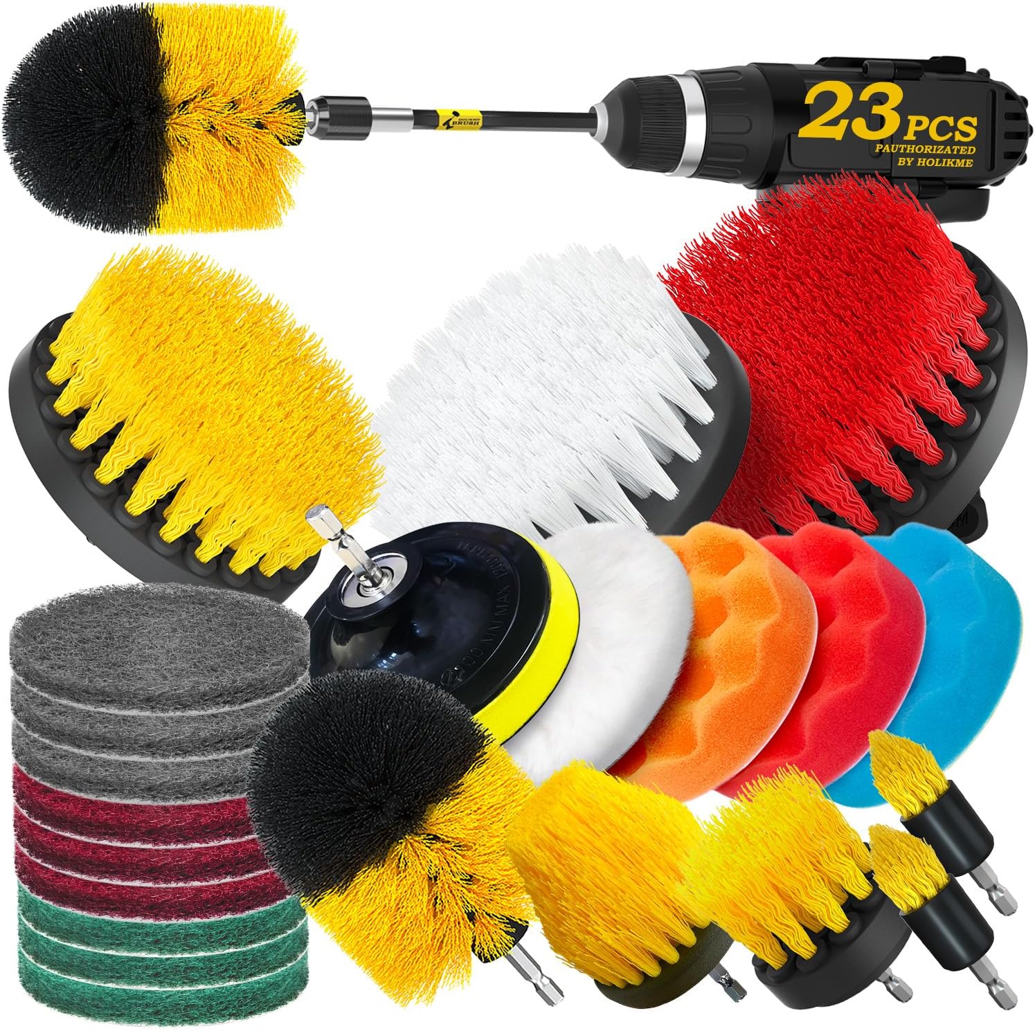 Holikme 23Pack Power Scrubber Set