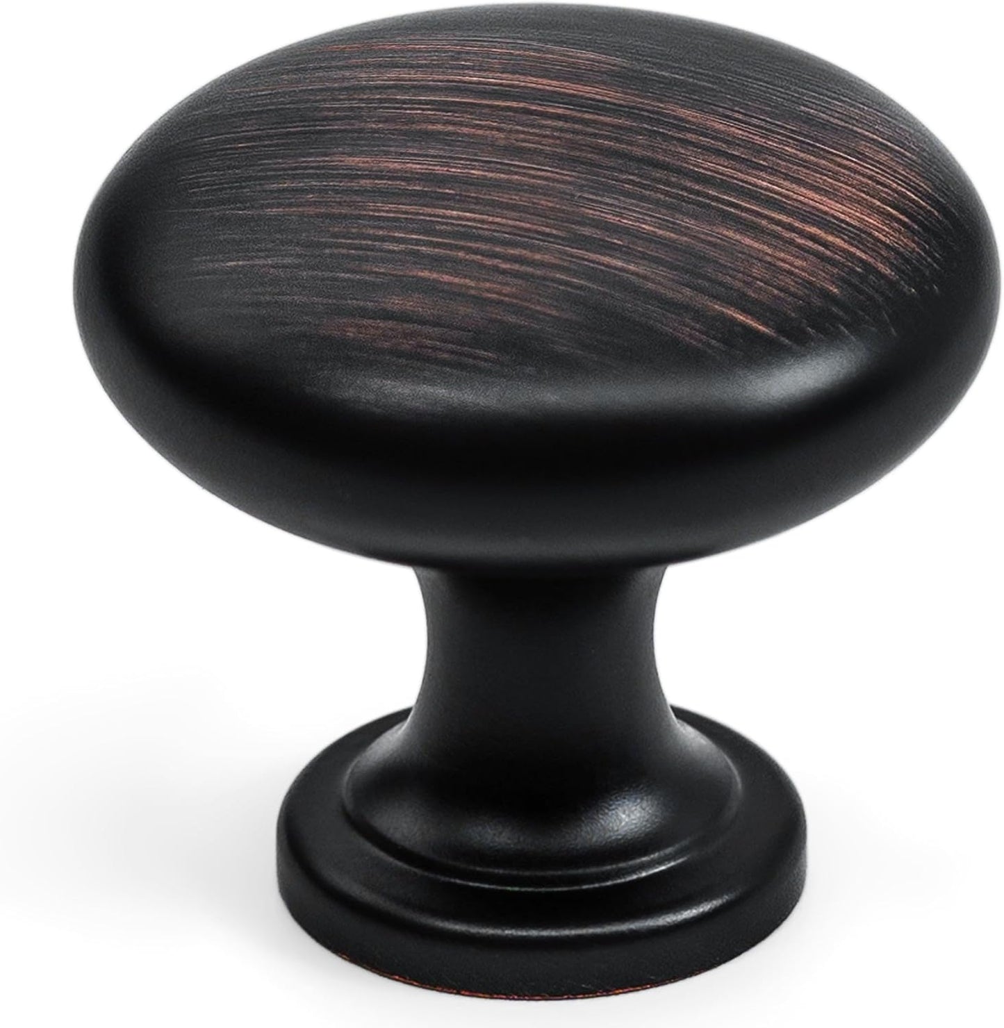 Oil Rubbed Bronze Round Cabinet Pulls and Knobs for Home
