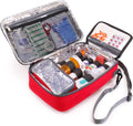 EpiPen Holder Shoulder Bag for Asthma Inhaler - Insulated Organizer
