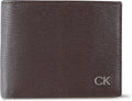 Calvin Klein Men's RFID Leather Minimalist Bifold Wallet - Slim