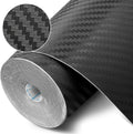 Self-Adhesive Shelf Liner Black 17.5 x 393.7 in - Easy Peel