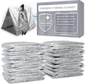 Mylar Emergency Blankets 10 Pack - Compact Insulated Survival Gear