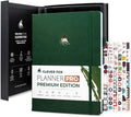A4 ForestGreen Clever Fox Planner Pro Premium - Undated Weekly