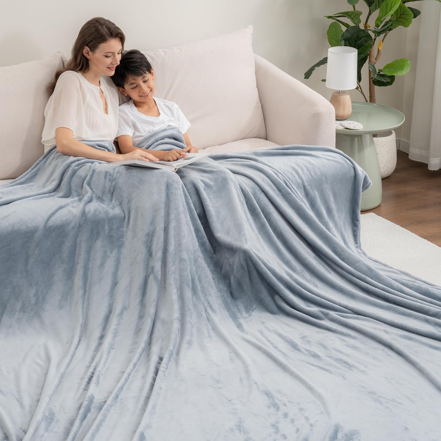 Berkshire Blanket VelvetLoft Big Oversized King Family Blanket