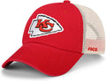 FOCO NFL Team Logo Casual Mesh Trucker Hat - Relaxed Fit