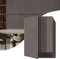 6 Pack Acoustic Wall Panels 47.2 in x 23.6 in - Sound Absorbing Ebony