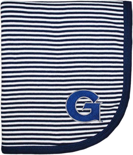 Georgetown Striped Baby and Toddler Blanket - Soft Cotton Comfort