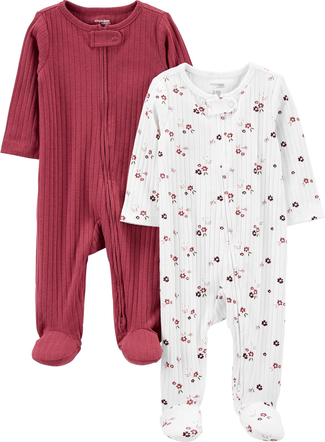 2-Pack Textured Sleep and Play Set