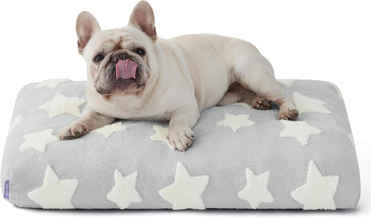 Lesure Medium Size Dog Bed with Thick Foam for Ultimate Comfort