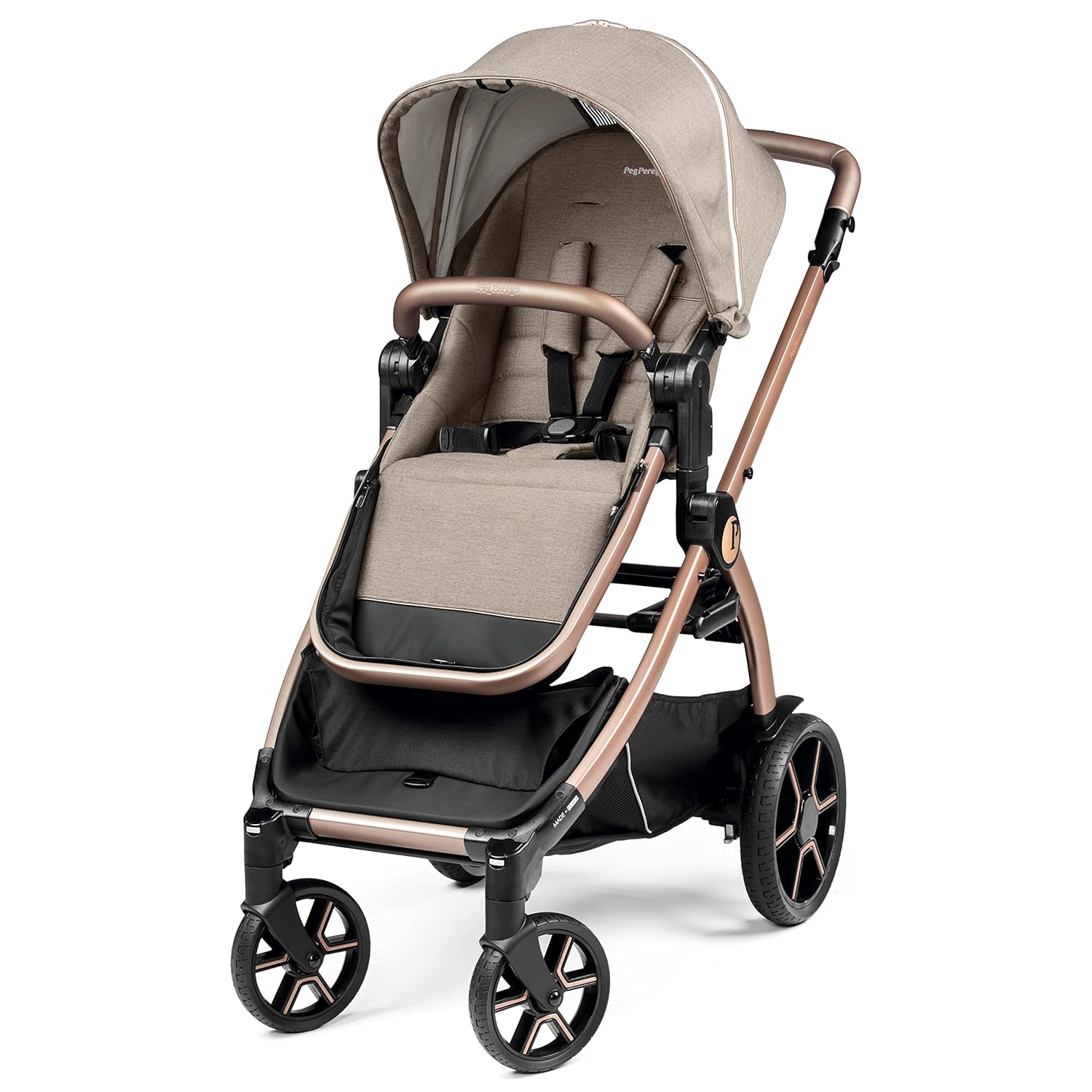 Ypsi Compact Single to Double Stroller - Innovative Design & Style