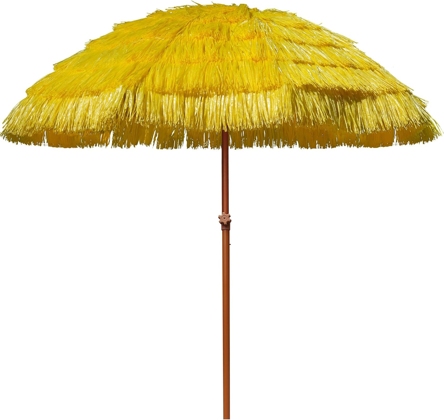 7.5ft Hula Thatched Tiki Patio Umbrella for Outdoor Fun