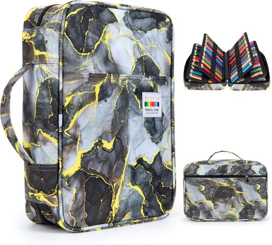 YOUSHARES 300 Slots Color Pencil Case - Large Capacity Organizer